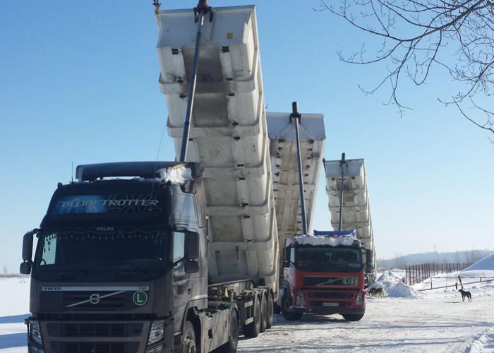 Transport balast si agregate