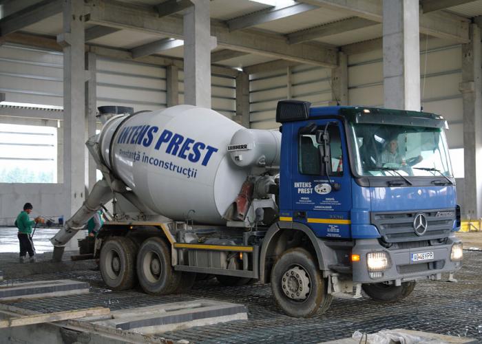 Transport beton