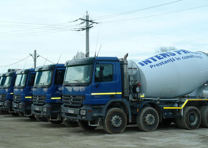Transport beton